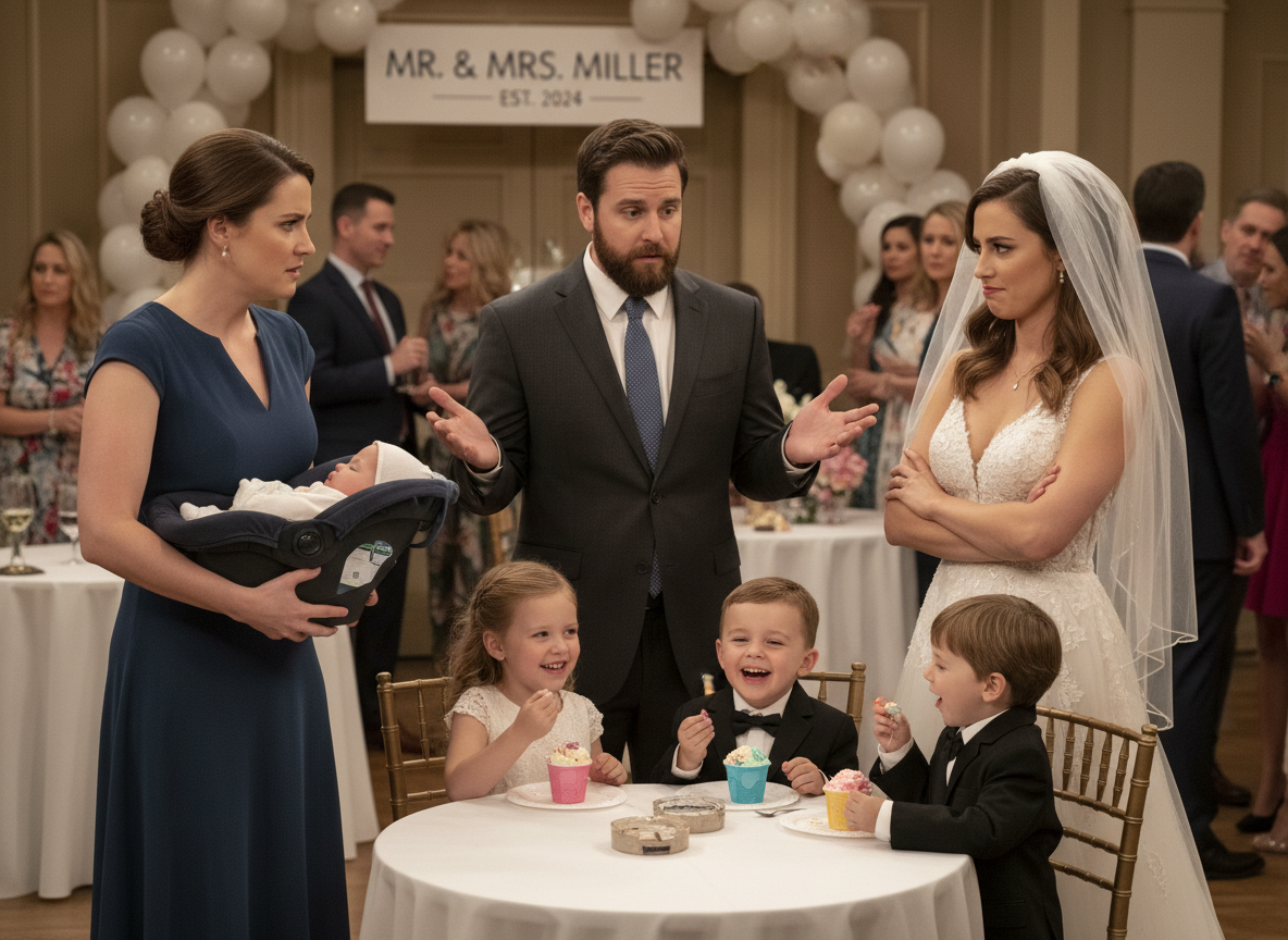 Man Discovers His Sister's Child-Free Wedding Rule Was a Lie, Ambushes Her at Her Own Wedding