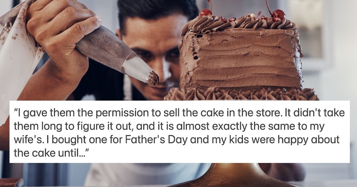 'AITA for selling my late wife’s cake recipe to a bakery?' 'I am wondering if I really am a j**k.'