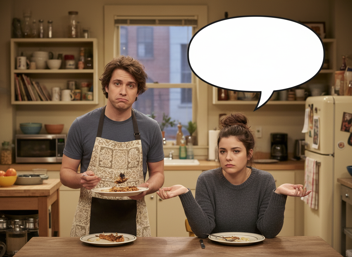AITA if my boyfriend made a meal and asked me how it was and I said "fine"