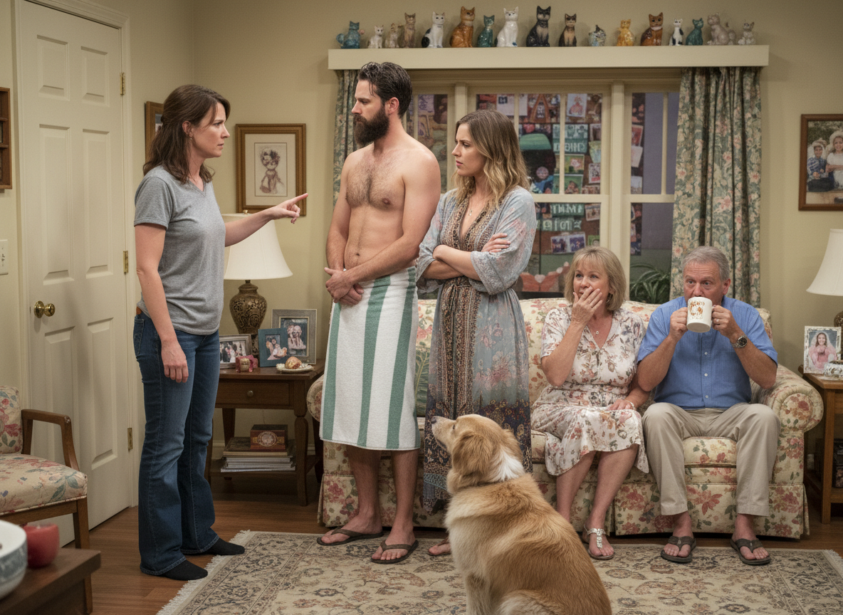 AITA for telling my sister to stop taking showers with her husband in my house?