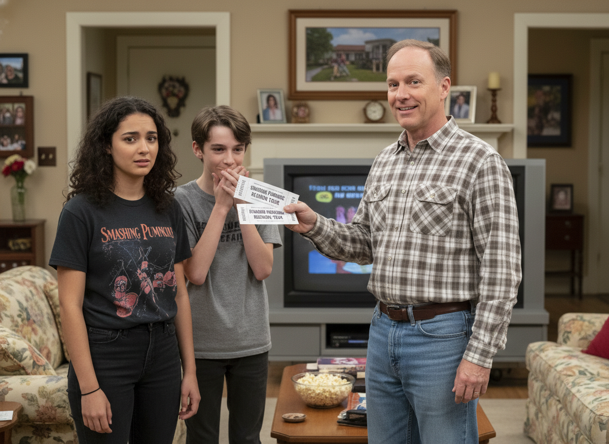 Dad spent a fortune on concert tickets for a band I don't even like