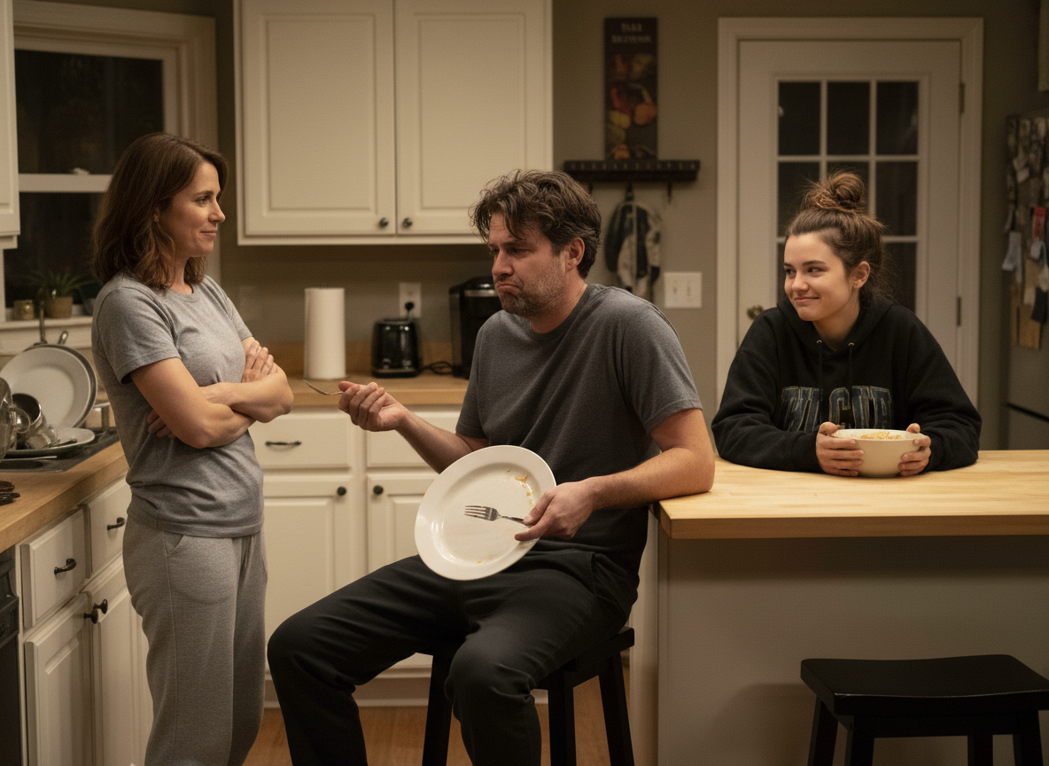 AITA for saying "As you like" when my husband said he would go to bed hungry?