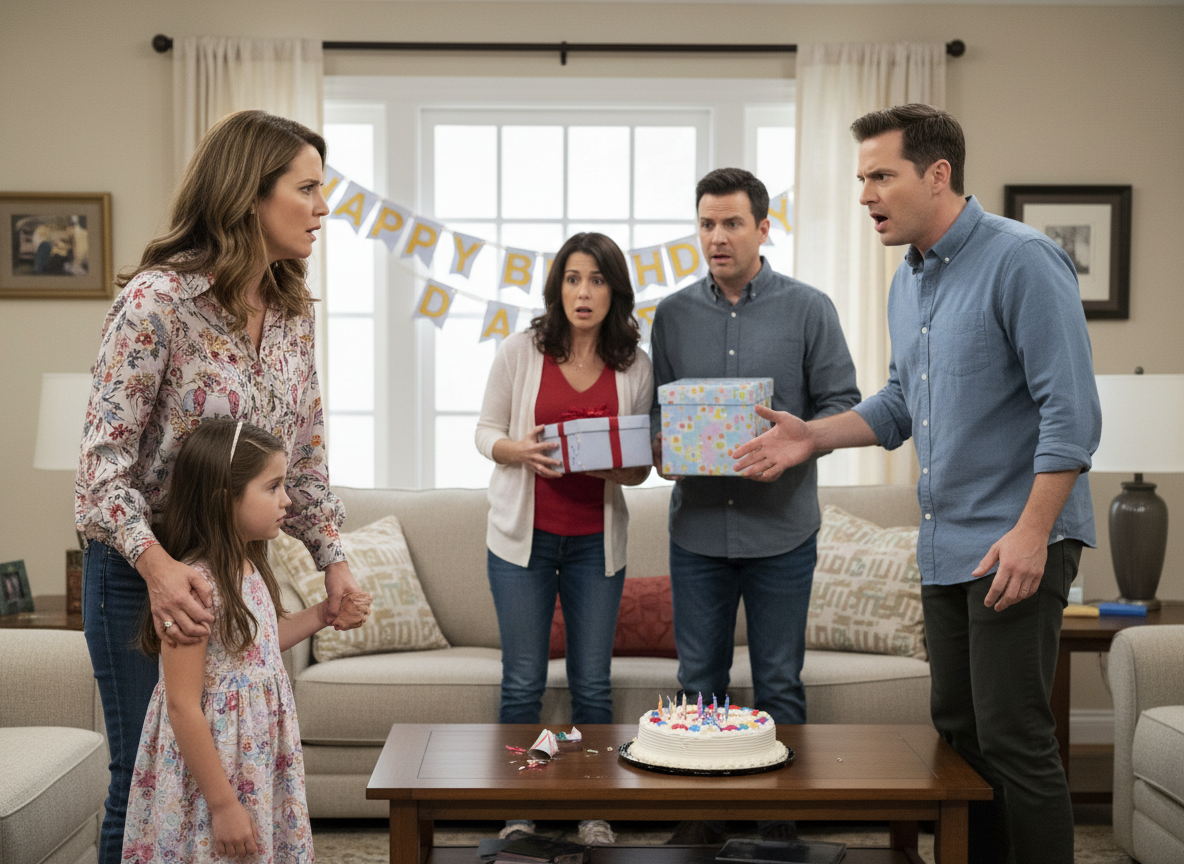 AITA for interrupting my exhusband's birthday and taking my daughter home because she was there without consent?