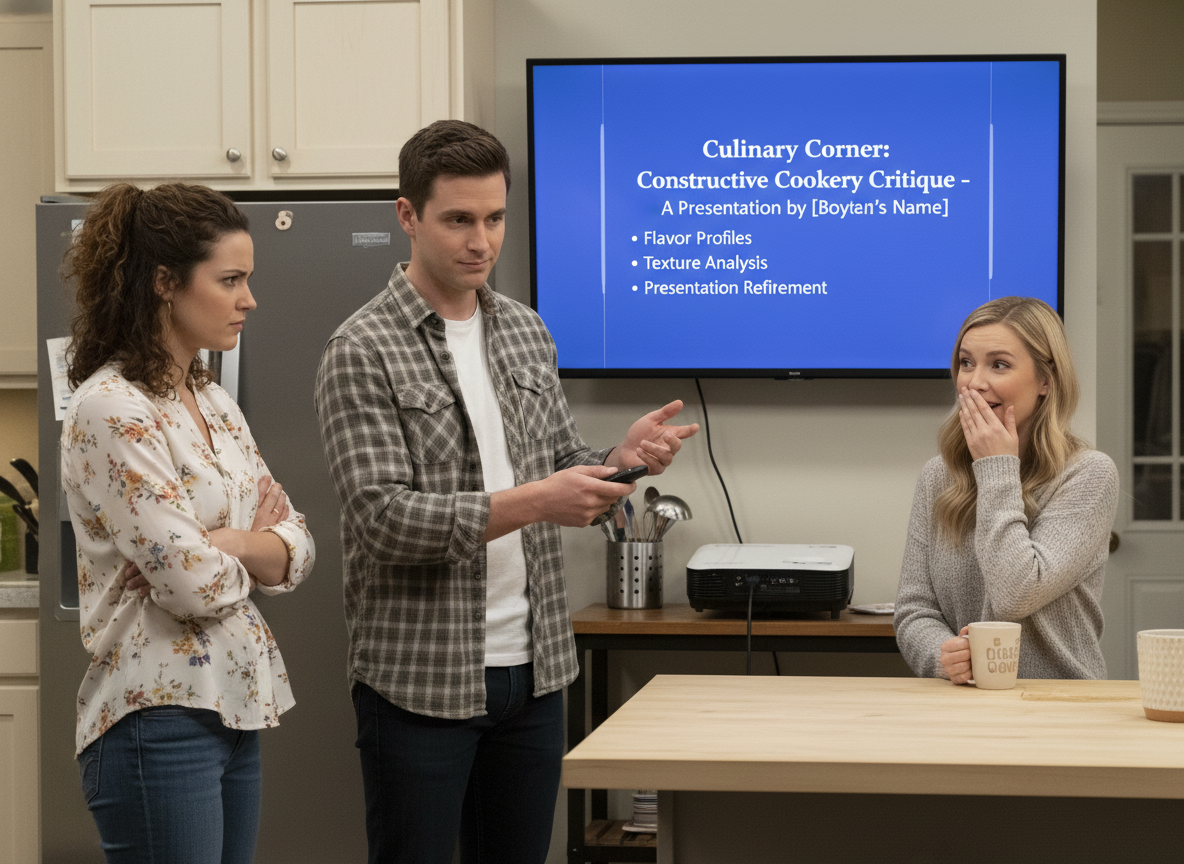 Update: AITA for refusing to cook after my BF tried to “critique” my cooking with a literal PowerPoint presentation?