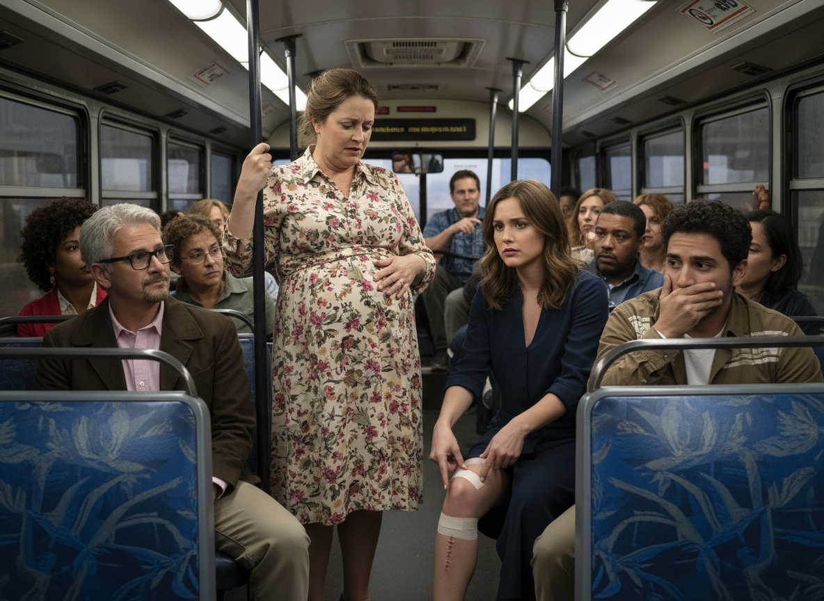 Woman Yelled at Me for Not Giving Up My Seat So I Showed Her My Surgical Scars