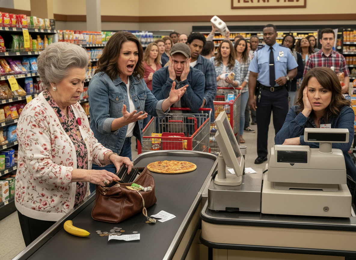 I Lost It On An Elderly Woman Holding Up The Entire Grocery Store Line