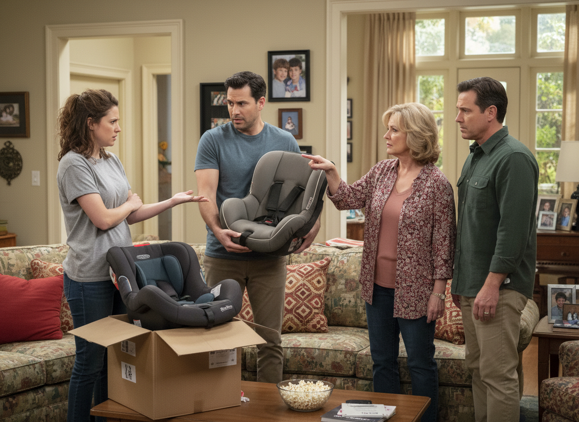 AITA for insisting my in laws replace my sons car seat instead of my nephews?