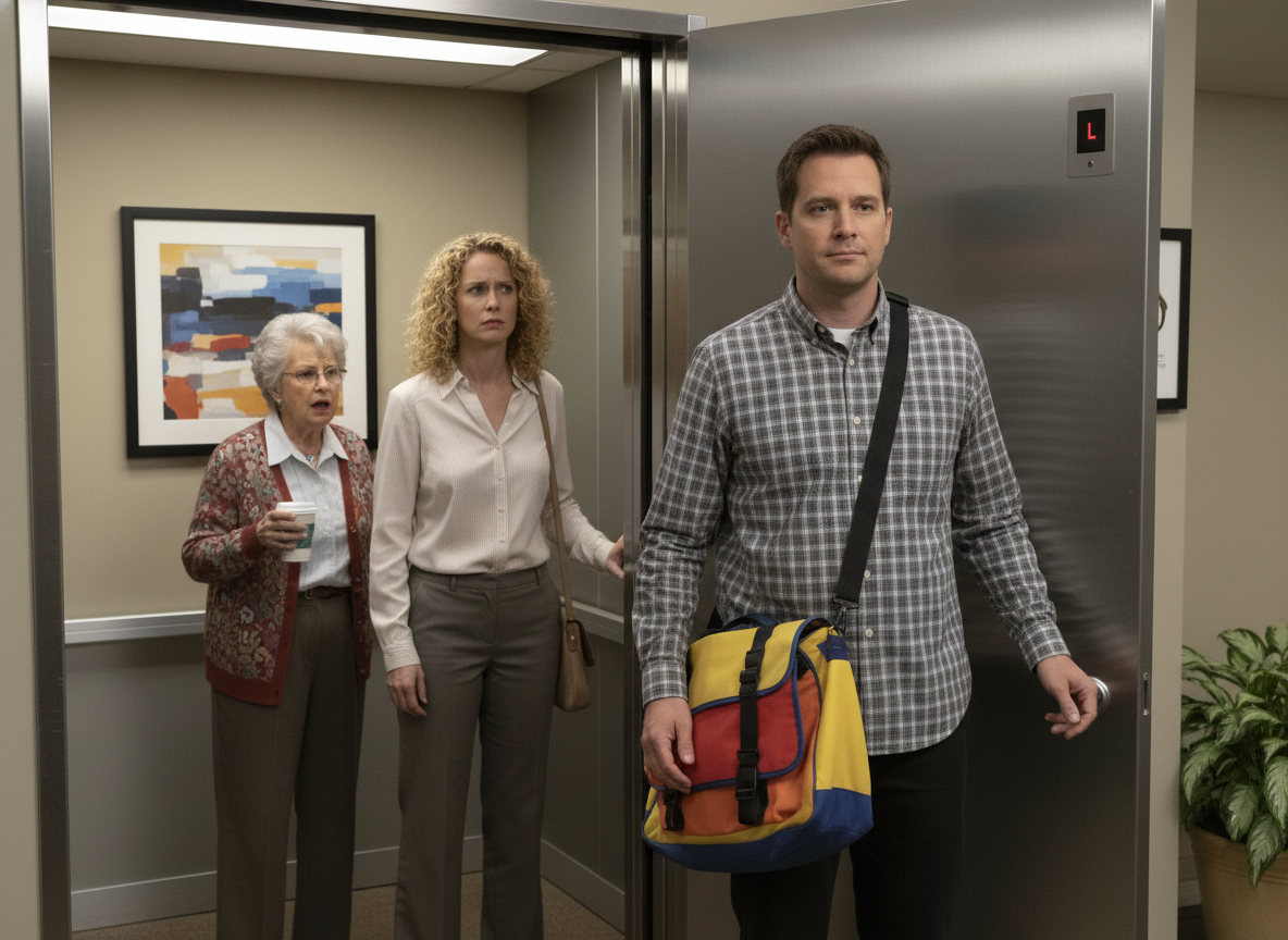 AITAH For not getting on an elevator with only a woman on it?