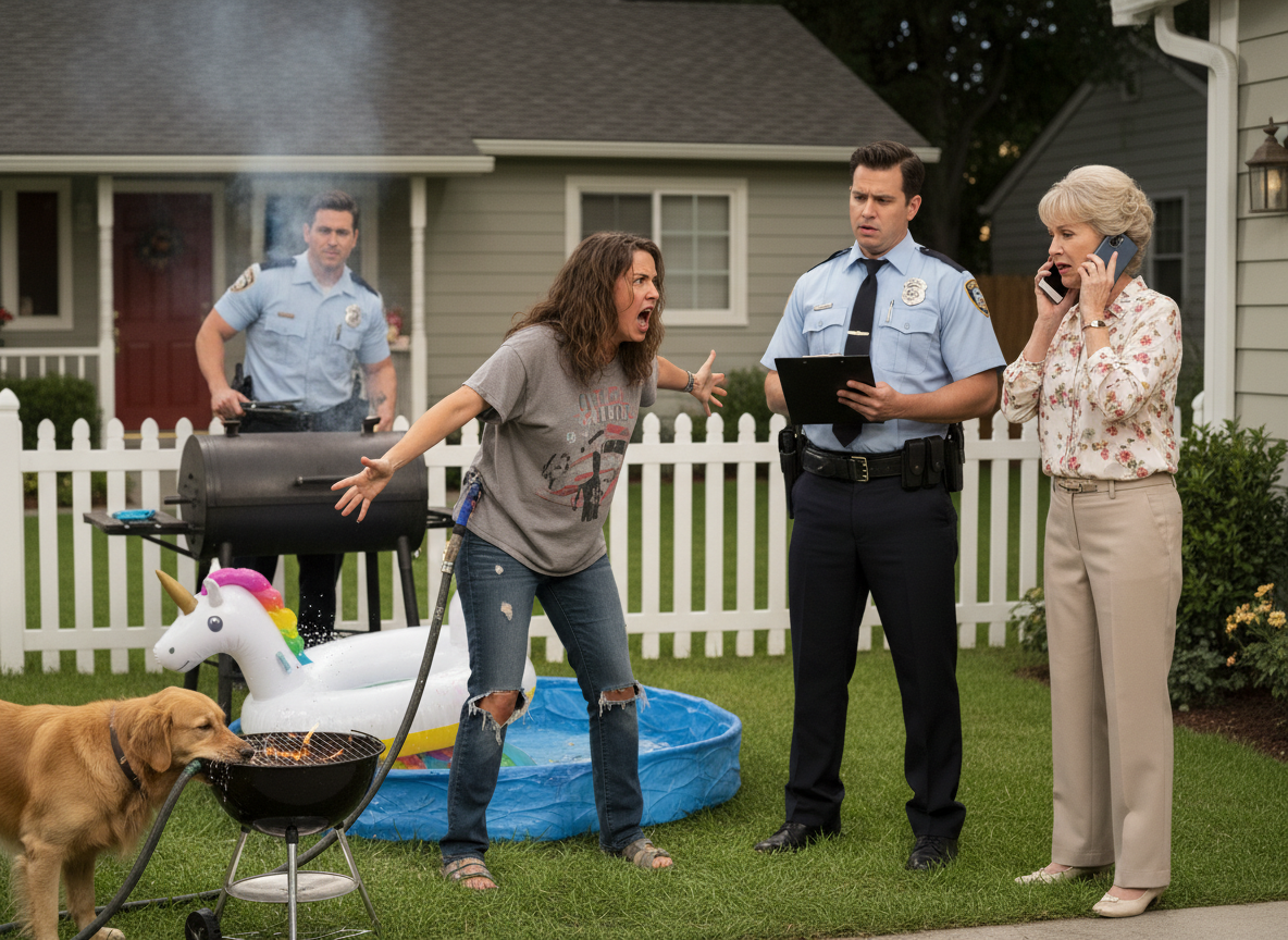 AITA For going off on a lady for calling the cops on me? WIB if I reported her?