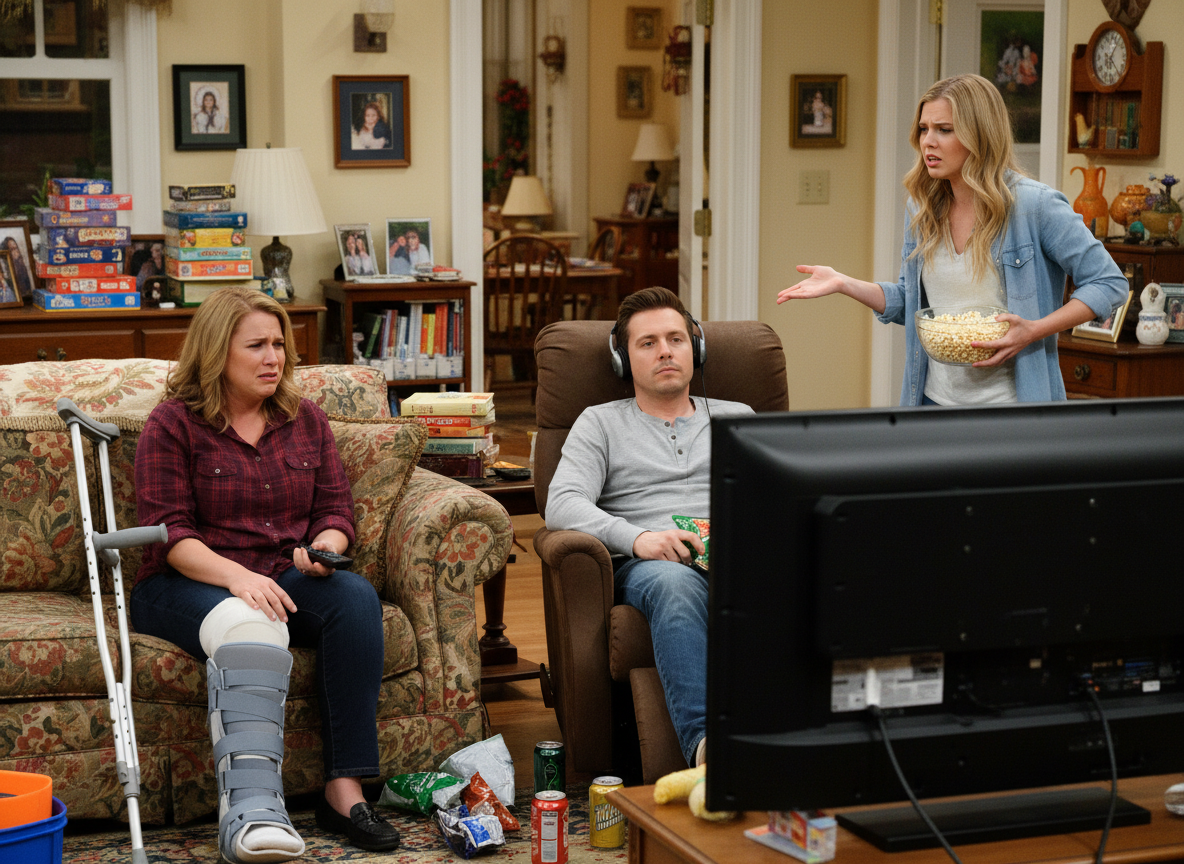 AITA for not caring about my wife's injury.