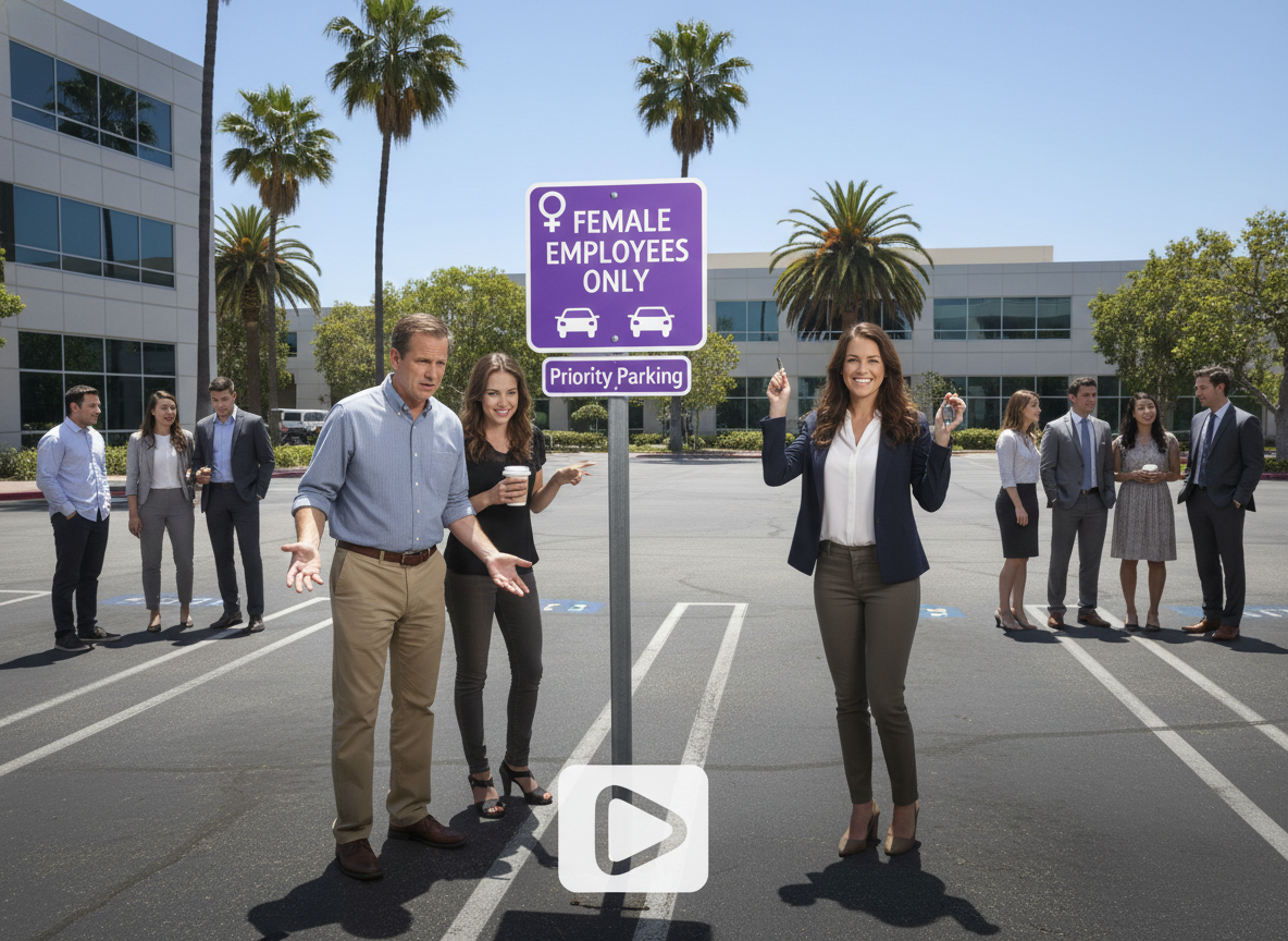 AITA for Objecting to "Female Employee Only" Parking Spaces at My Workplace?
