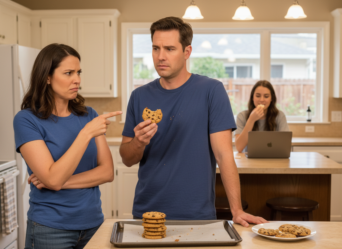 AITA for yelling at my husband for eating the wrong cookies?