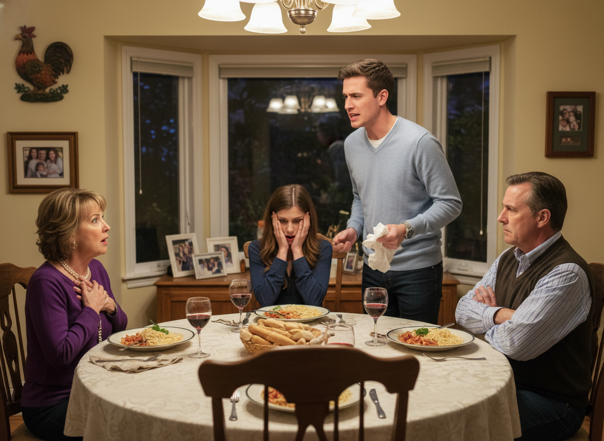 AITA for walking out on dinner with my gf's parents after they said my brother and his husband weren't good role models?