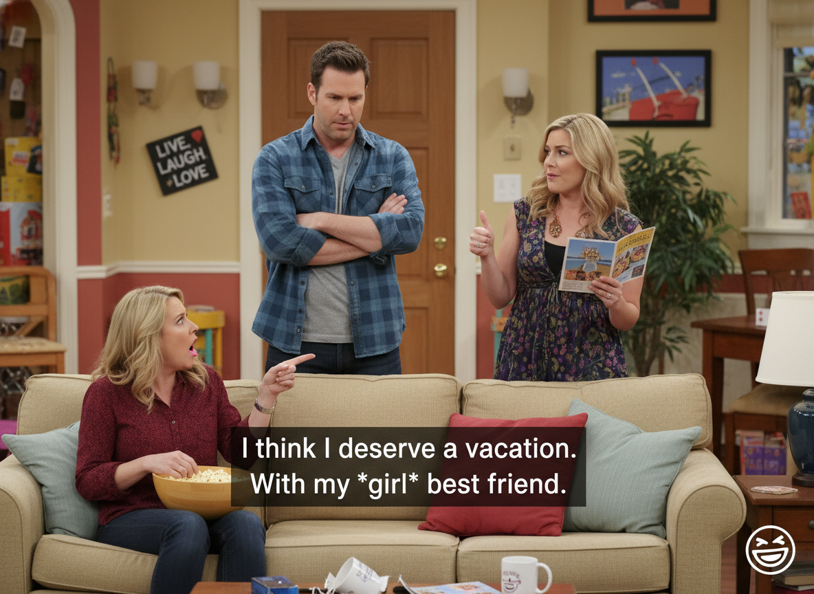 AITAH for telling my cheating wife that I deserve a vacation with my girl best friend?