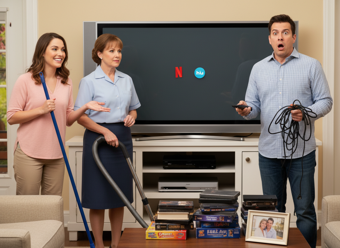 AITAH for cancelling all of our streaming services to hire a housekeeper without asking my husband first