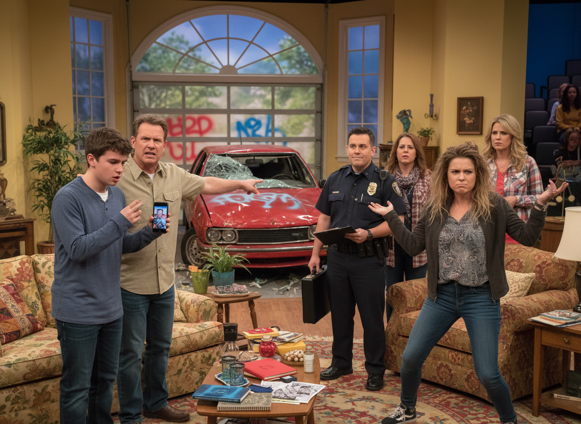 AITA for refusing to ''see other options'' for a girl and pressing charges for what she did to my son's car?