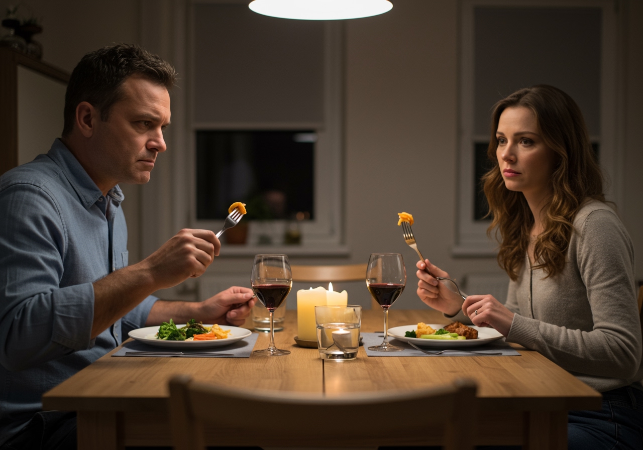 AITA for not wanting to share my dinner with my wife?