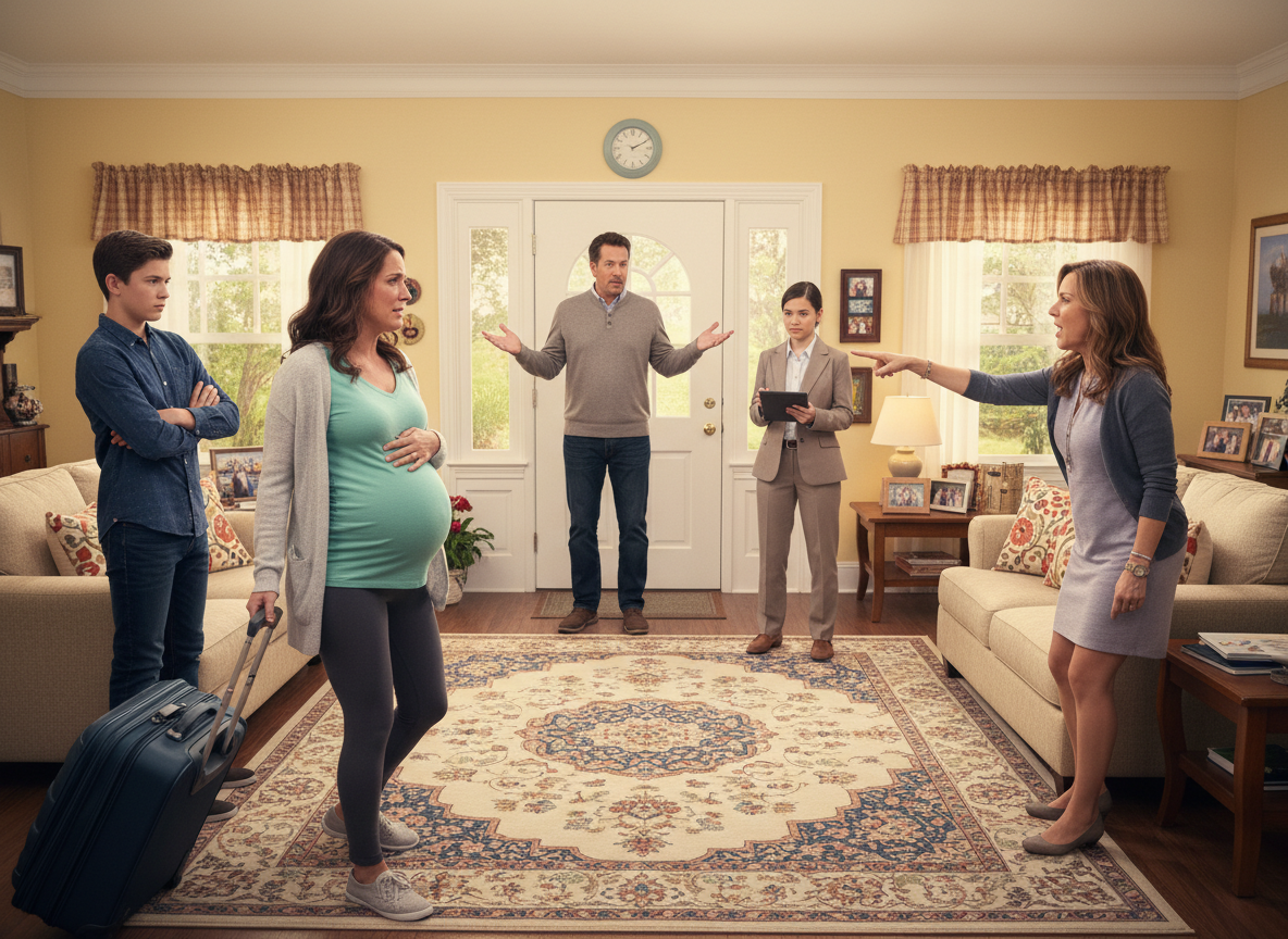 AITA for reporting threats made by my husband's kids and their mom to CPS and then leaving because I'm pr****nt?