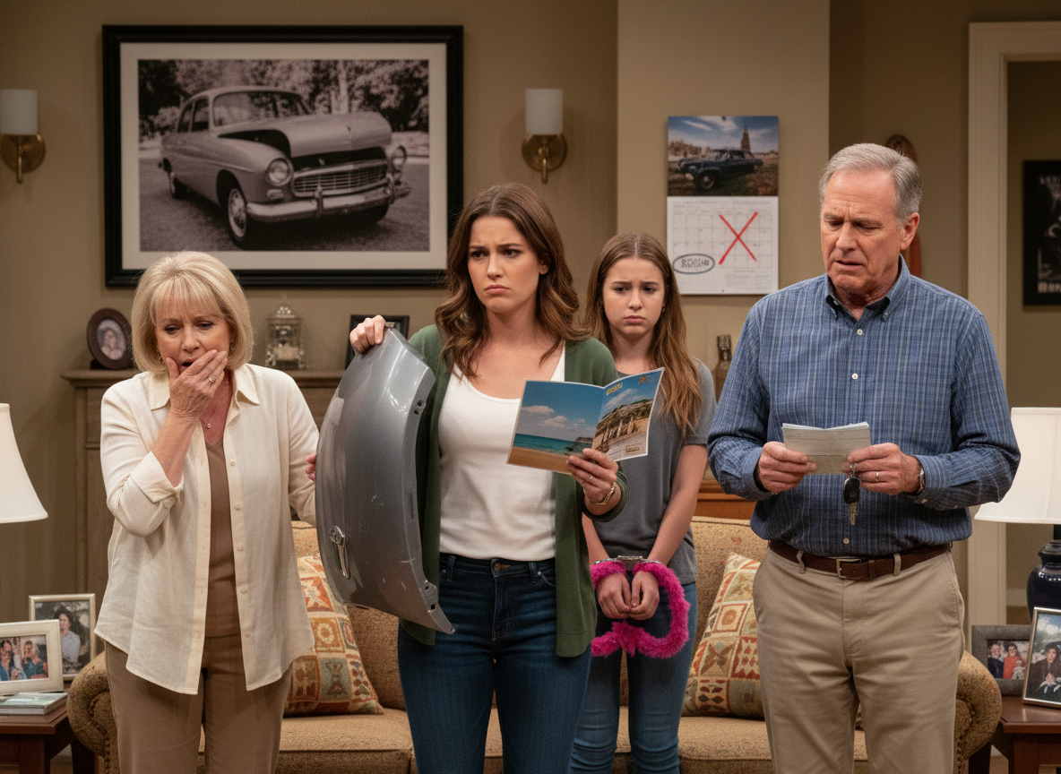 AITA for making my parents choose between my sister going to jail or replacing my car with their vacation money.