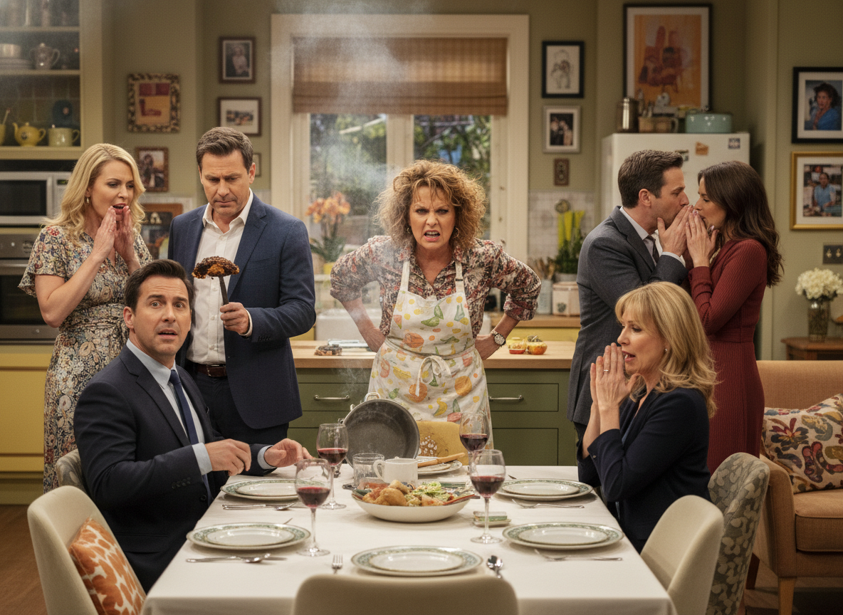 AITA For lashing out after my husband ruined the food I prepared for our guests?