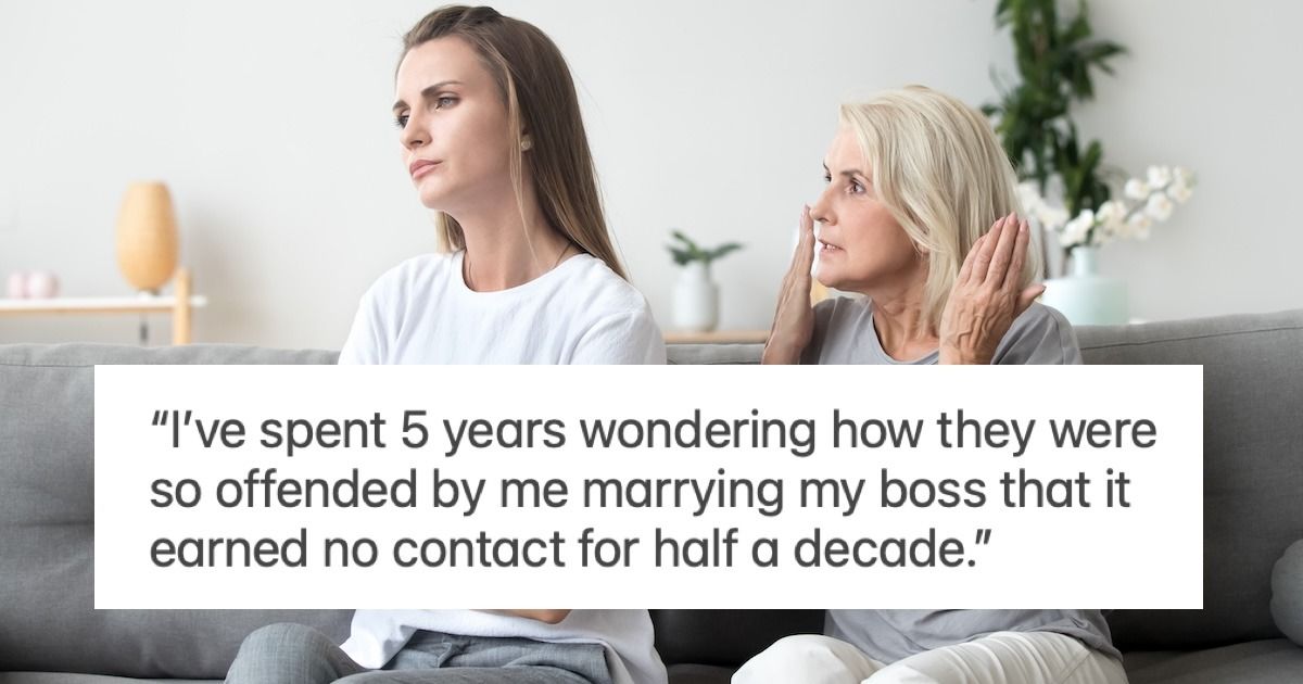 'My parents reached out after ghosting me for 5 years after my wedding.' UPDATED