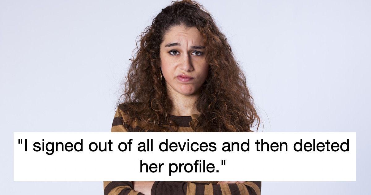 My husband gave my Netflix login to his annoying sister and now they are mad I deleted her