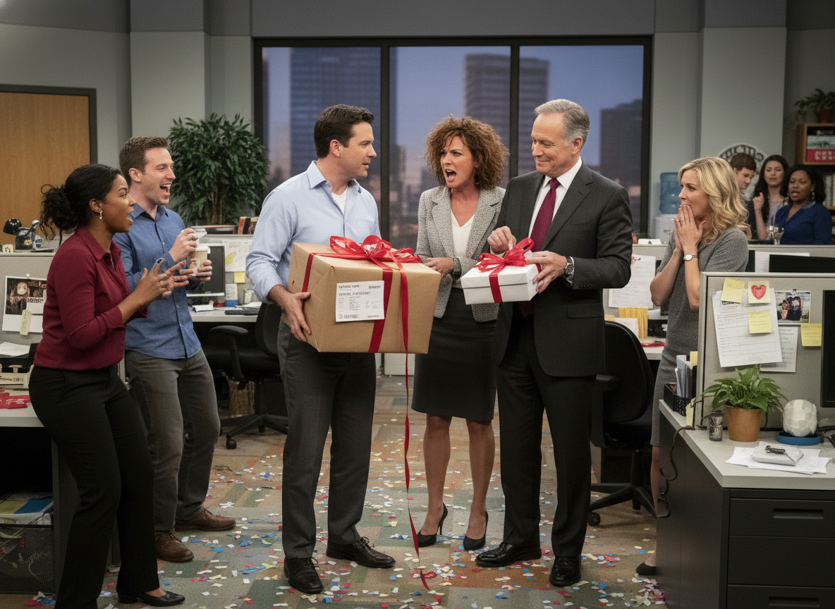 AITA for blowing up at my husband after he showed up to my workplace to trade the gift I gave him with the one I gave my boss?.