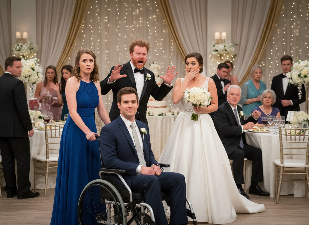 Woman Gets Criticized Online For Bringing Her Wheelchair-Bound BF Of Four Years To Her Brother's "No +1" Wedding