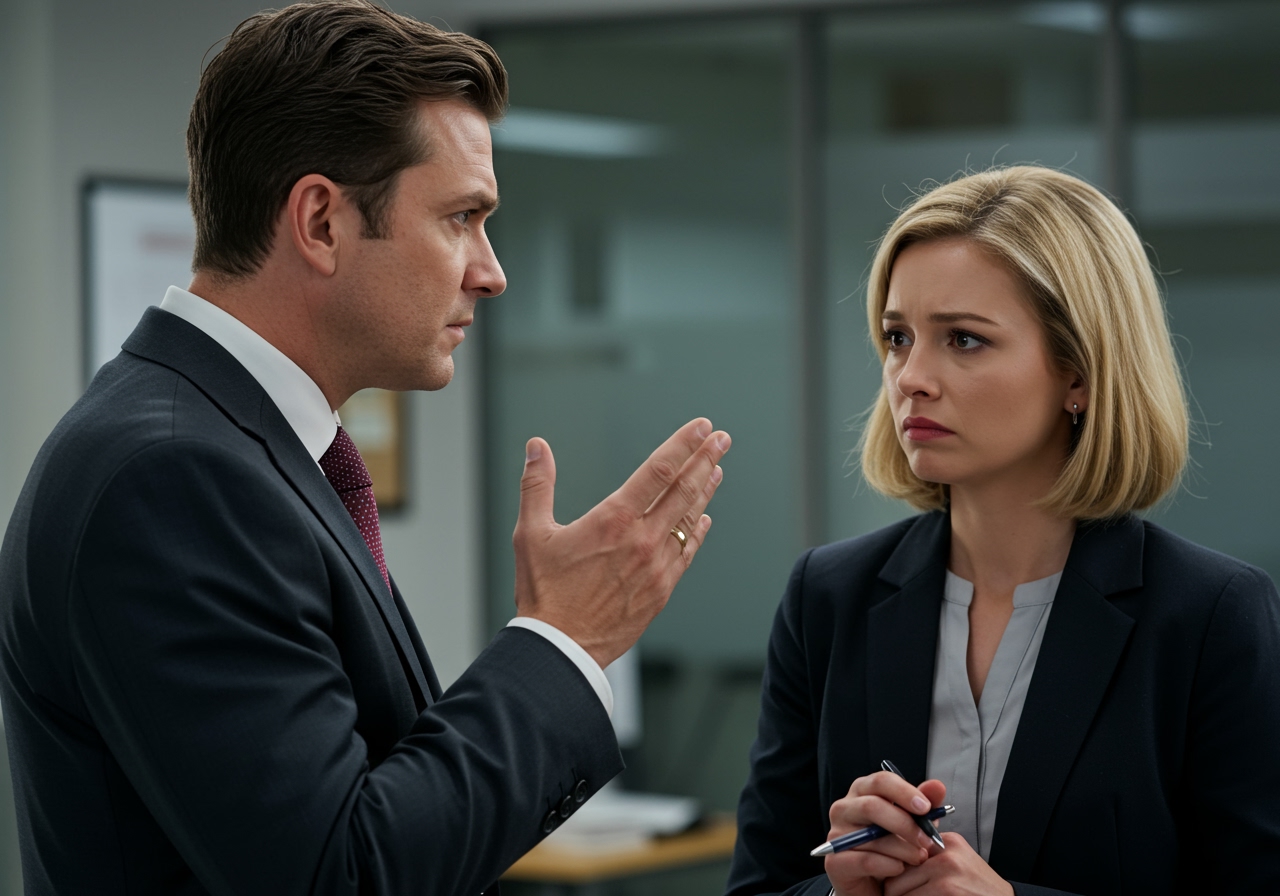 AITA for calling out a secretary and threatening to report her to her manager after she revealed health information?