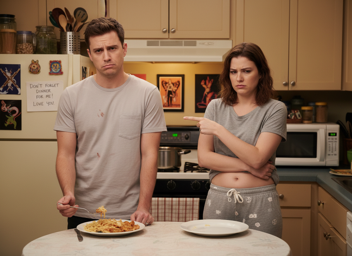 AITA for not saving dinner for my girlfriend and causing her to go to bed hungry?