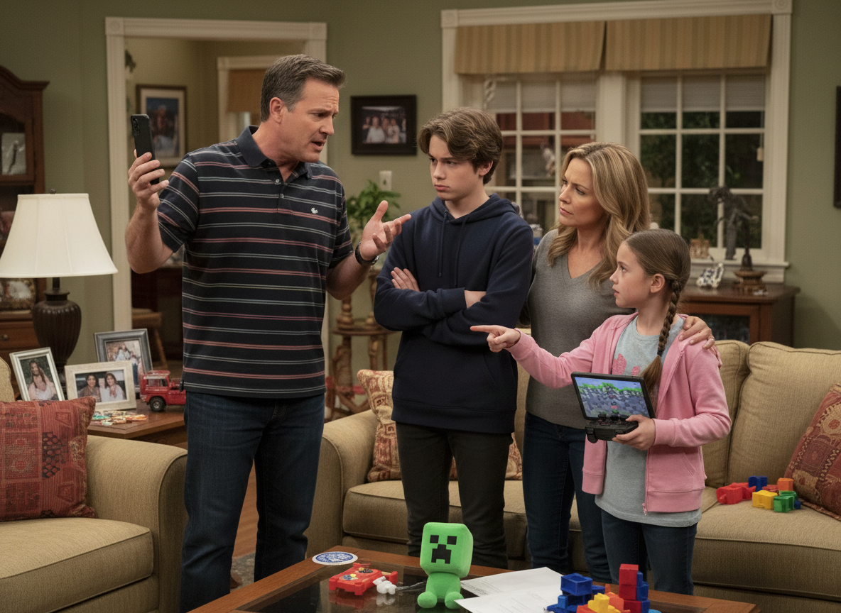 AITA for punishing my son by taking away his phone after he deleted my daughter's Minecraft world?