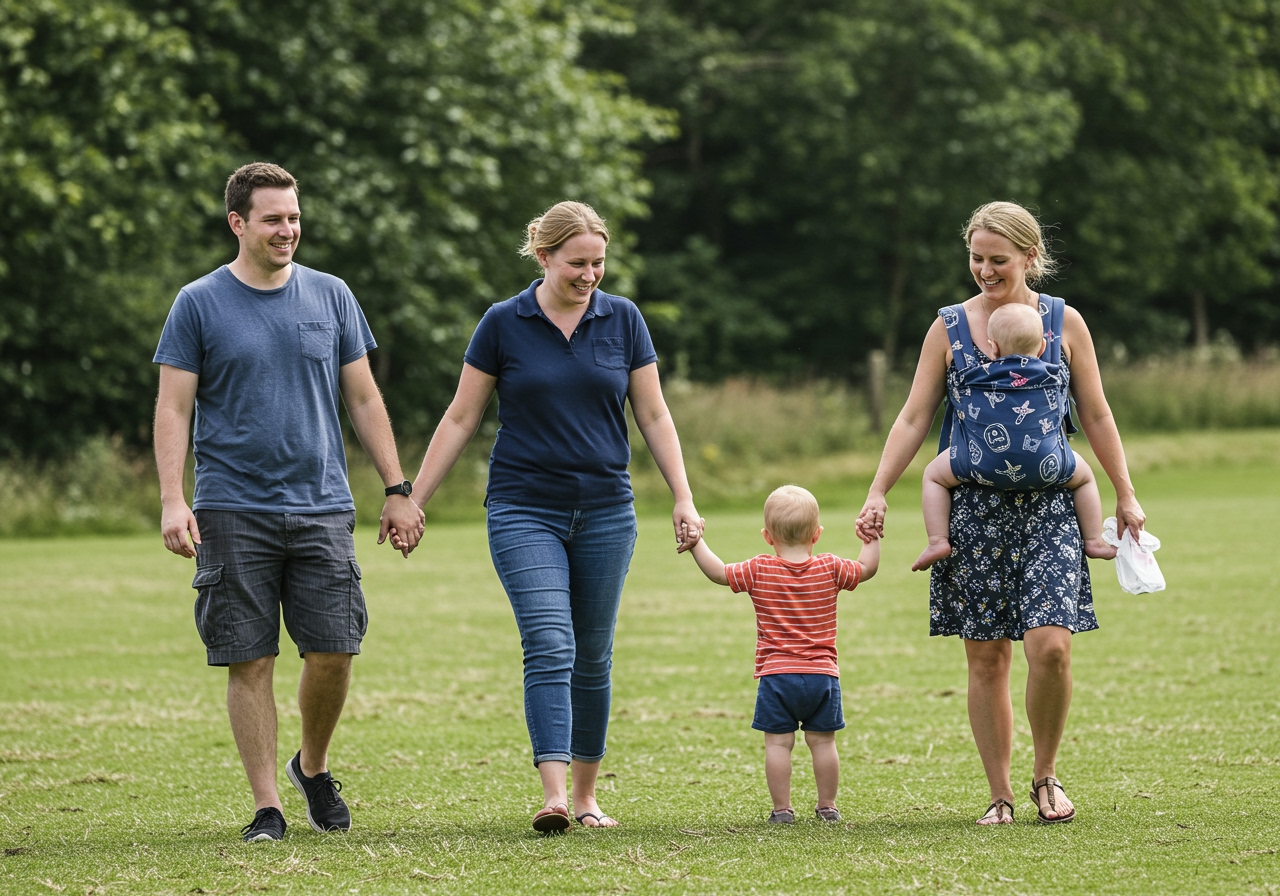 AITA for refusing to have my baby spend all our holiday in a play pen or being carried aroung by me?