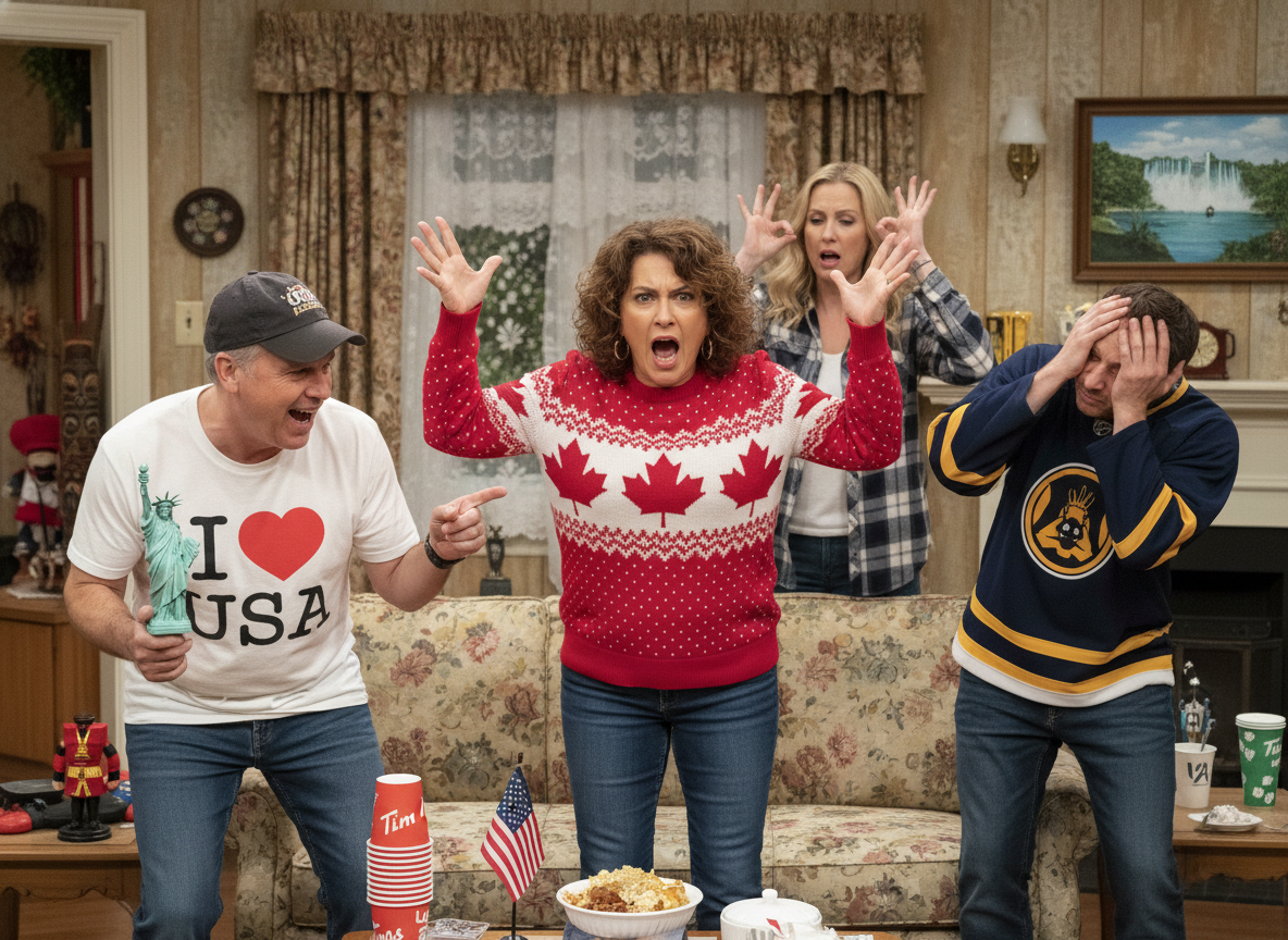 AITAH: Canadian in the USA here... lost it on a neighbor after hearing the 51st State "Joke" for the 50th time.