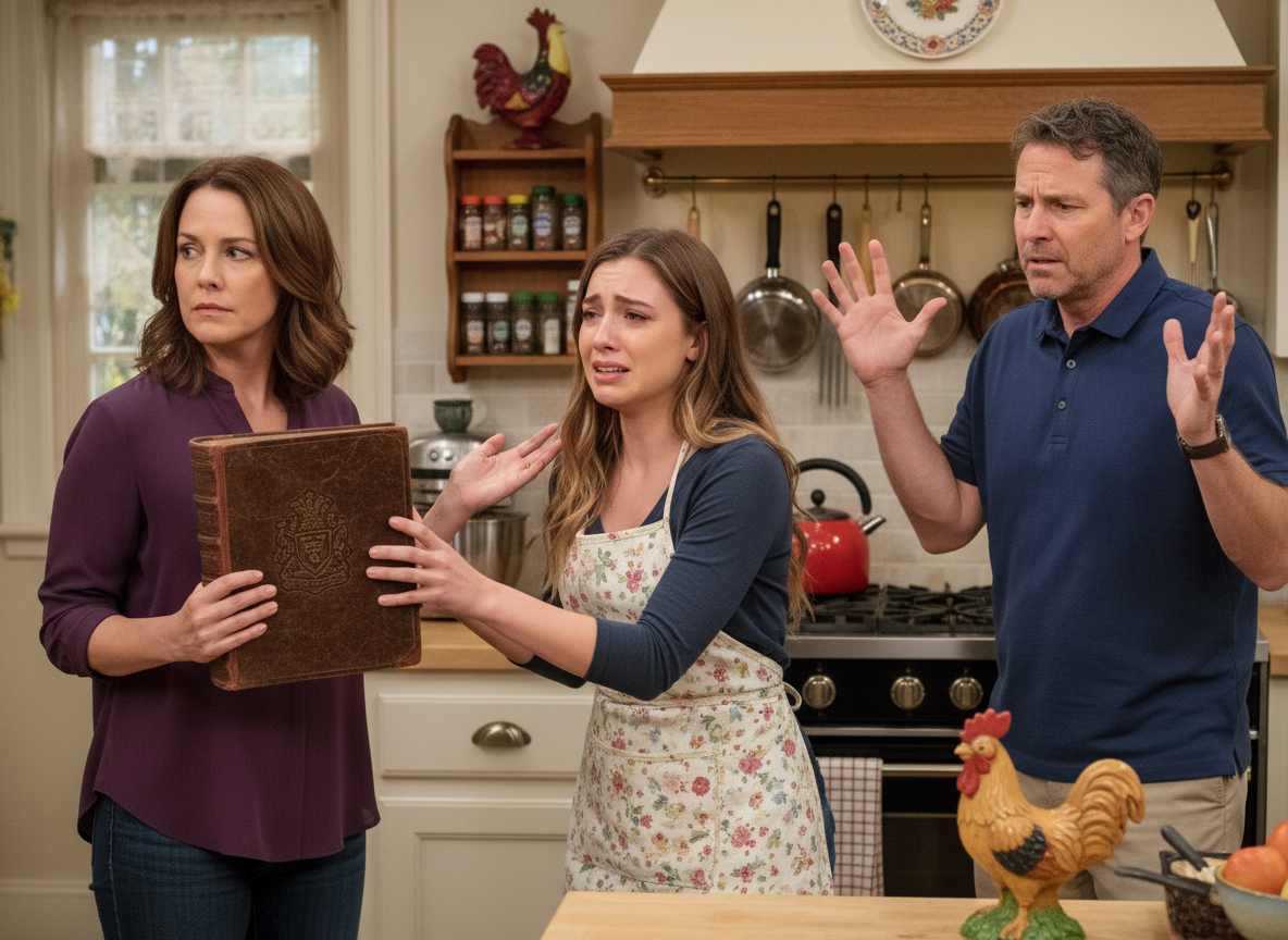 Teenager Feels It's Unfair Dad Is Pressuring Her To Share An Heirloom Cookbook She Got From Mom With His Child From An Affair