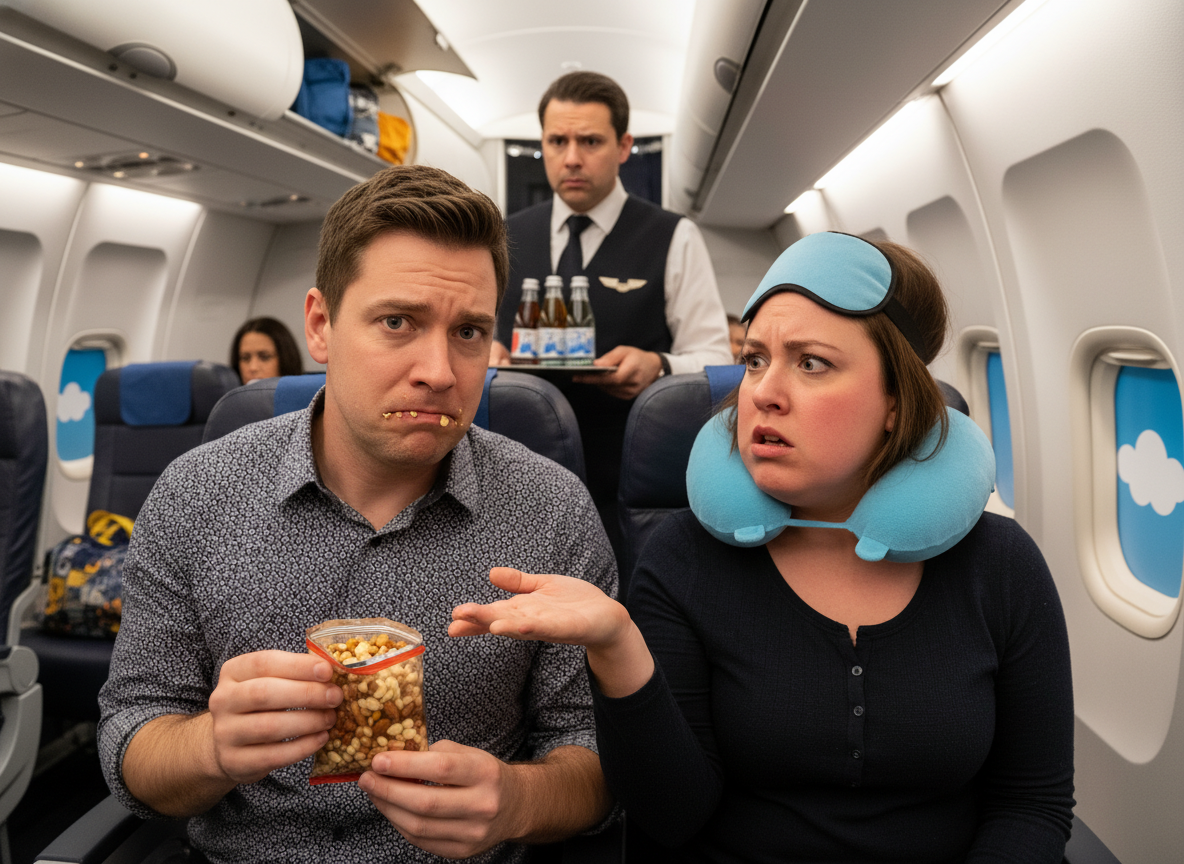 AITAH for eating nuts next to someone with an allergy on a plane?