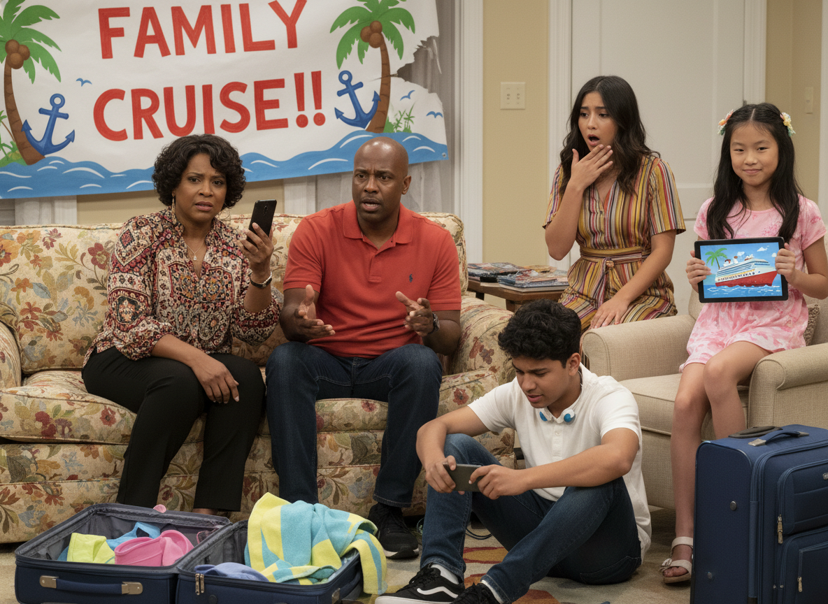 AITA For canceling on our family cruise?