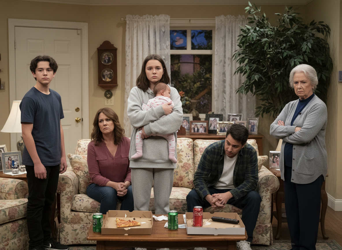 AITA for stopping my family from seeing my daughter when I'm just a teen mom?