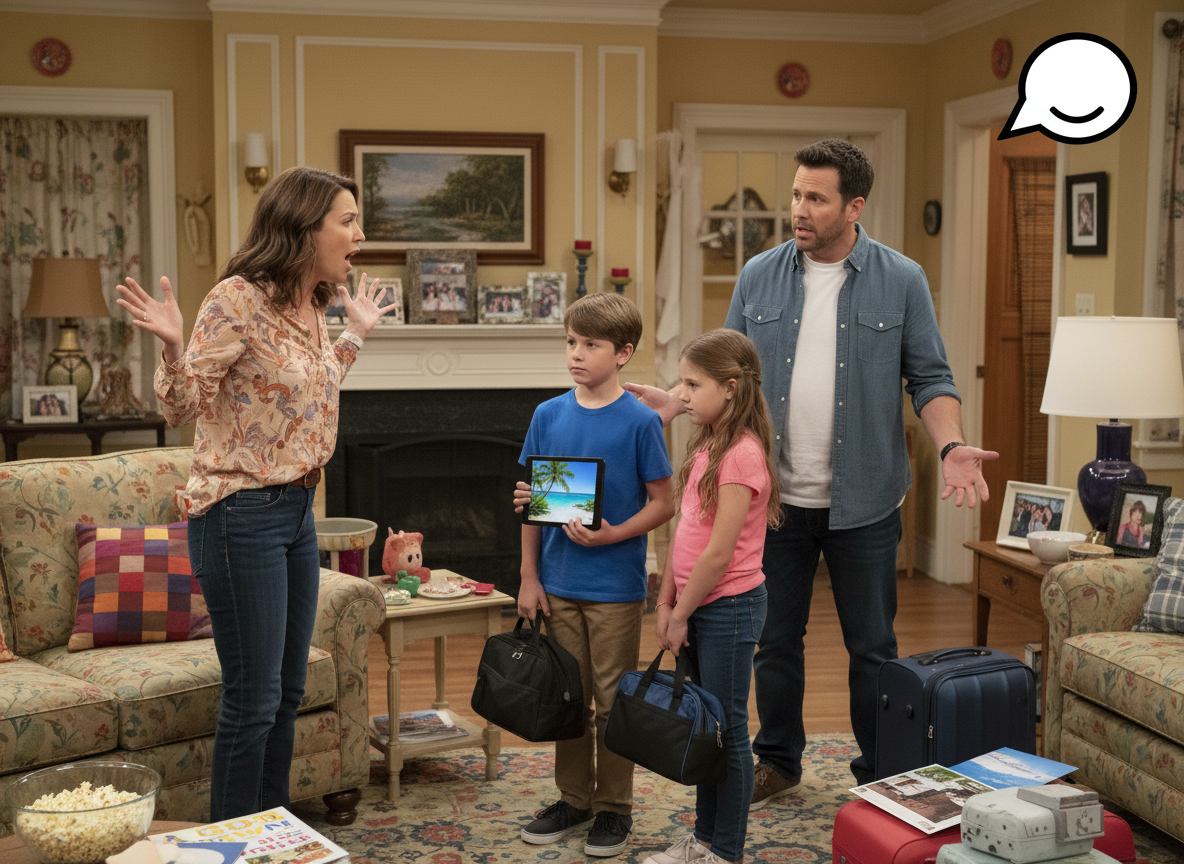 AITA for not letting my kids go on vacation with my ex because it's my time with them.