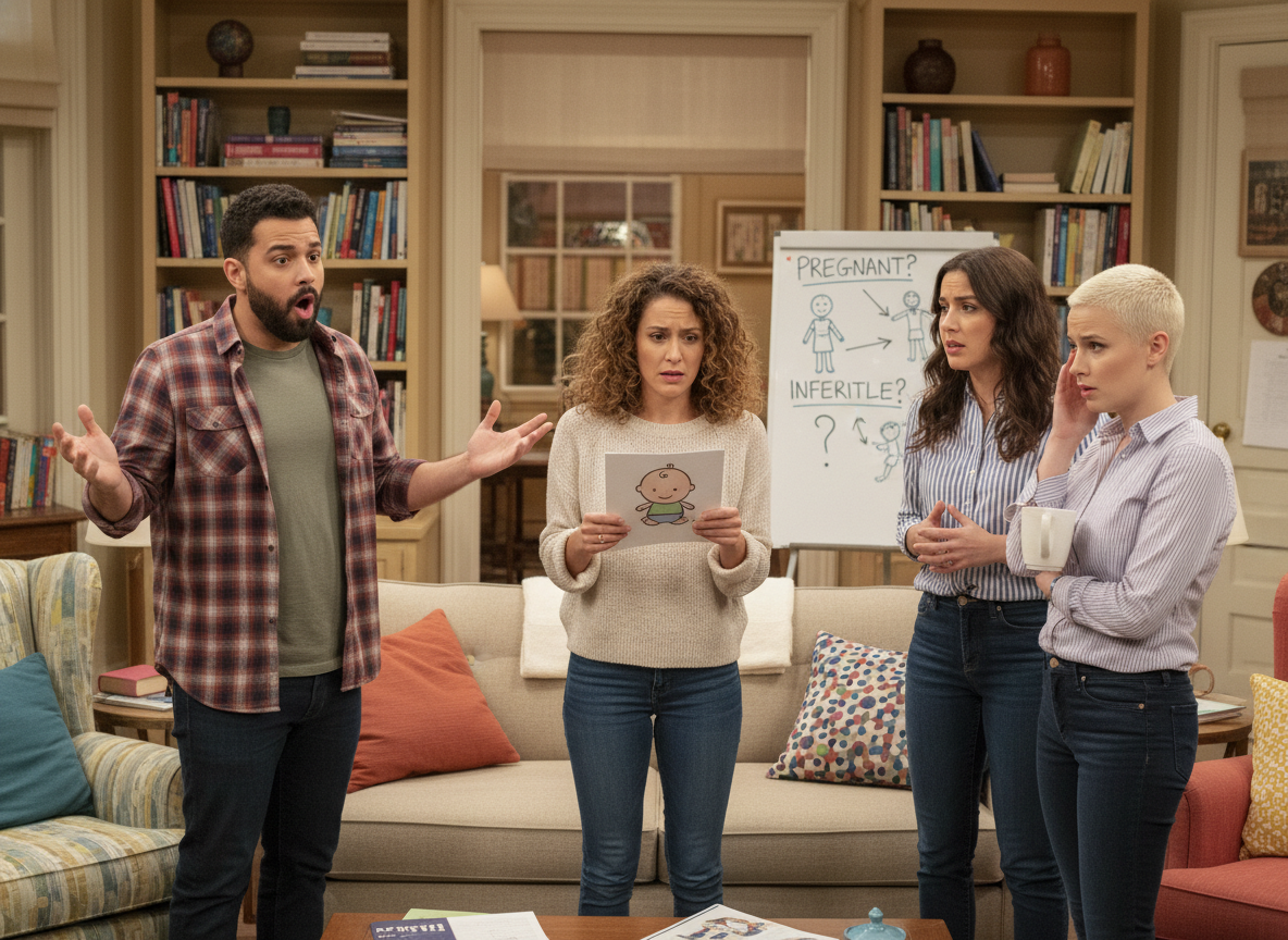 AITA for calling myself infertile when I can get pr****nt?