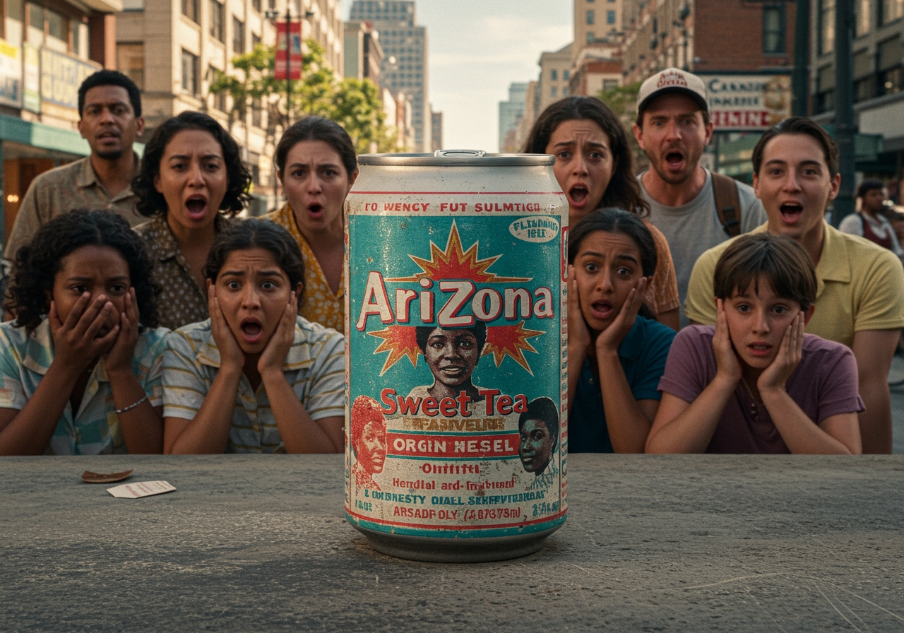 TIL that the original Arizona Sweet Tea label was considered racist by many black people, and the company was forced to change it