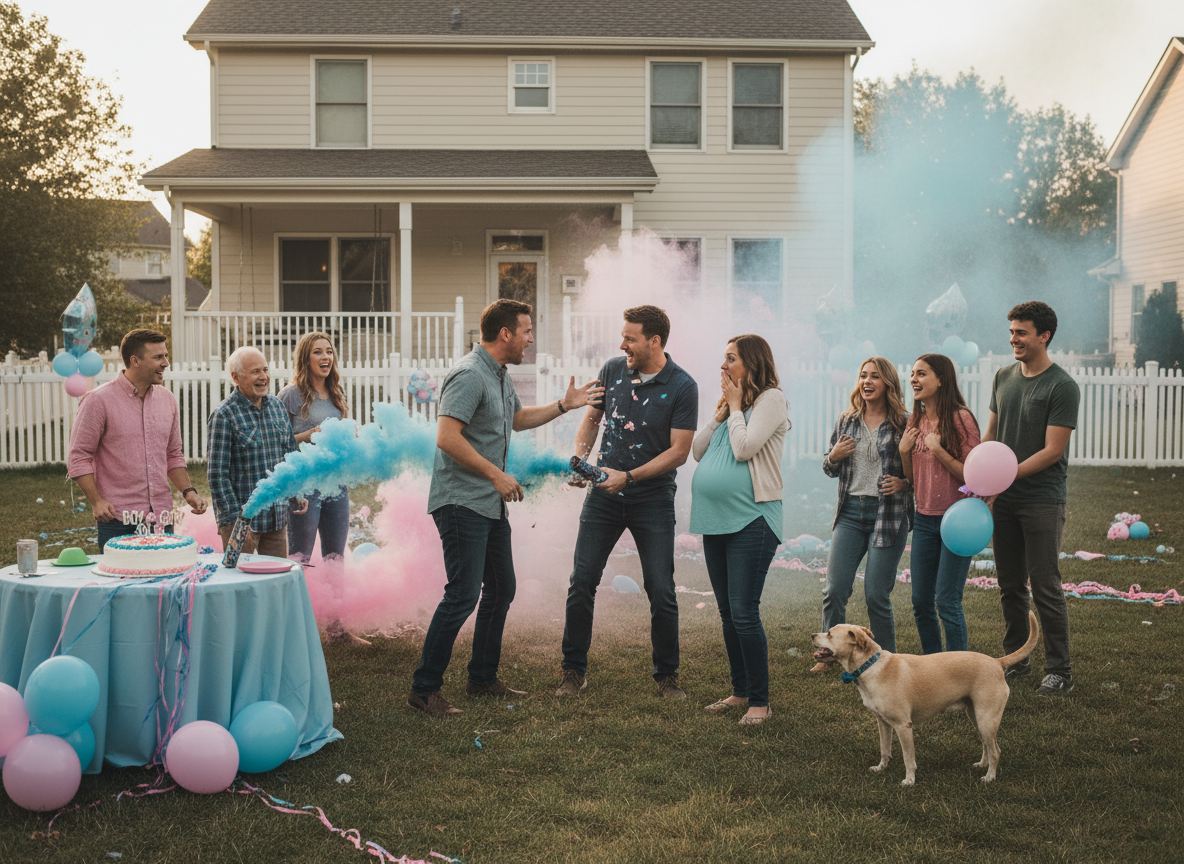 AITA for yelling at my brother-in-law at his future child's gender reveal