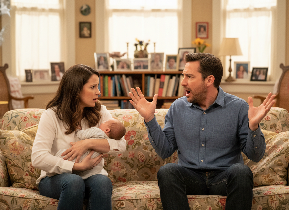 AITA for telling my husband I’m glad his mom d*ed before she could meet our baby?