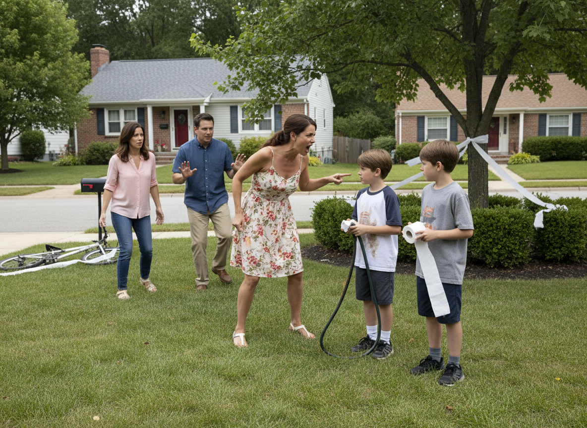 AITA for yelling at my neighbor’s kids, even if they thought it was harmless “fun”?