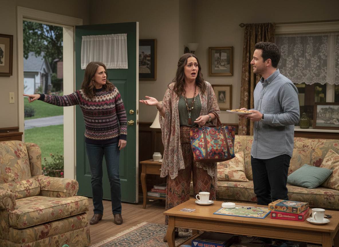 AITA for telling my friend to "keep her polyamory s**t to herself" or leave my home?