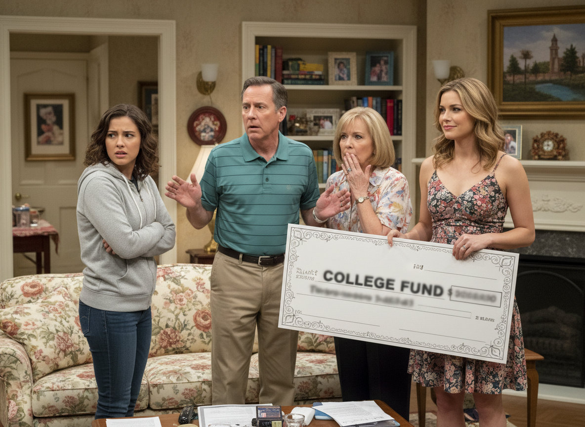 AITA? For being upset at my sister getting my college fund money?