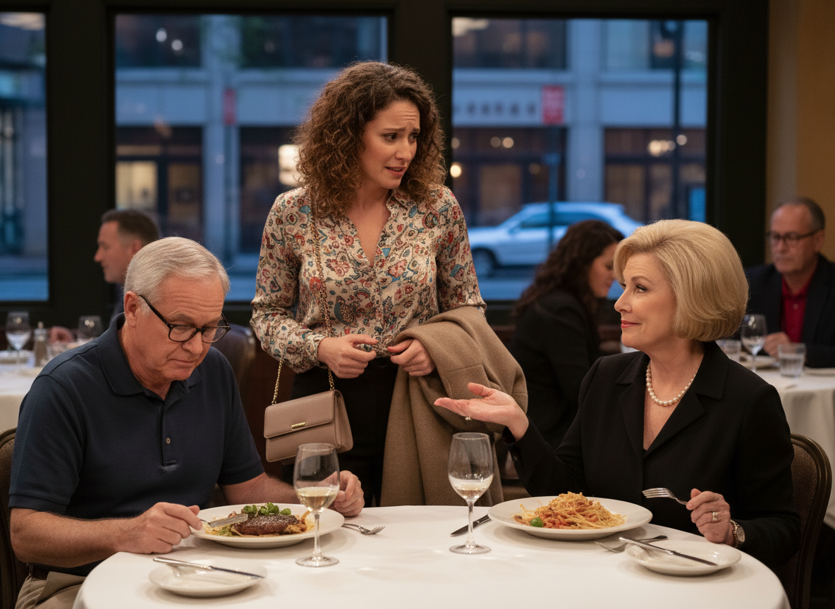 AITA for going home after my inlaws excluded me from dinner at a restaurant?