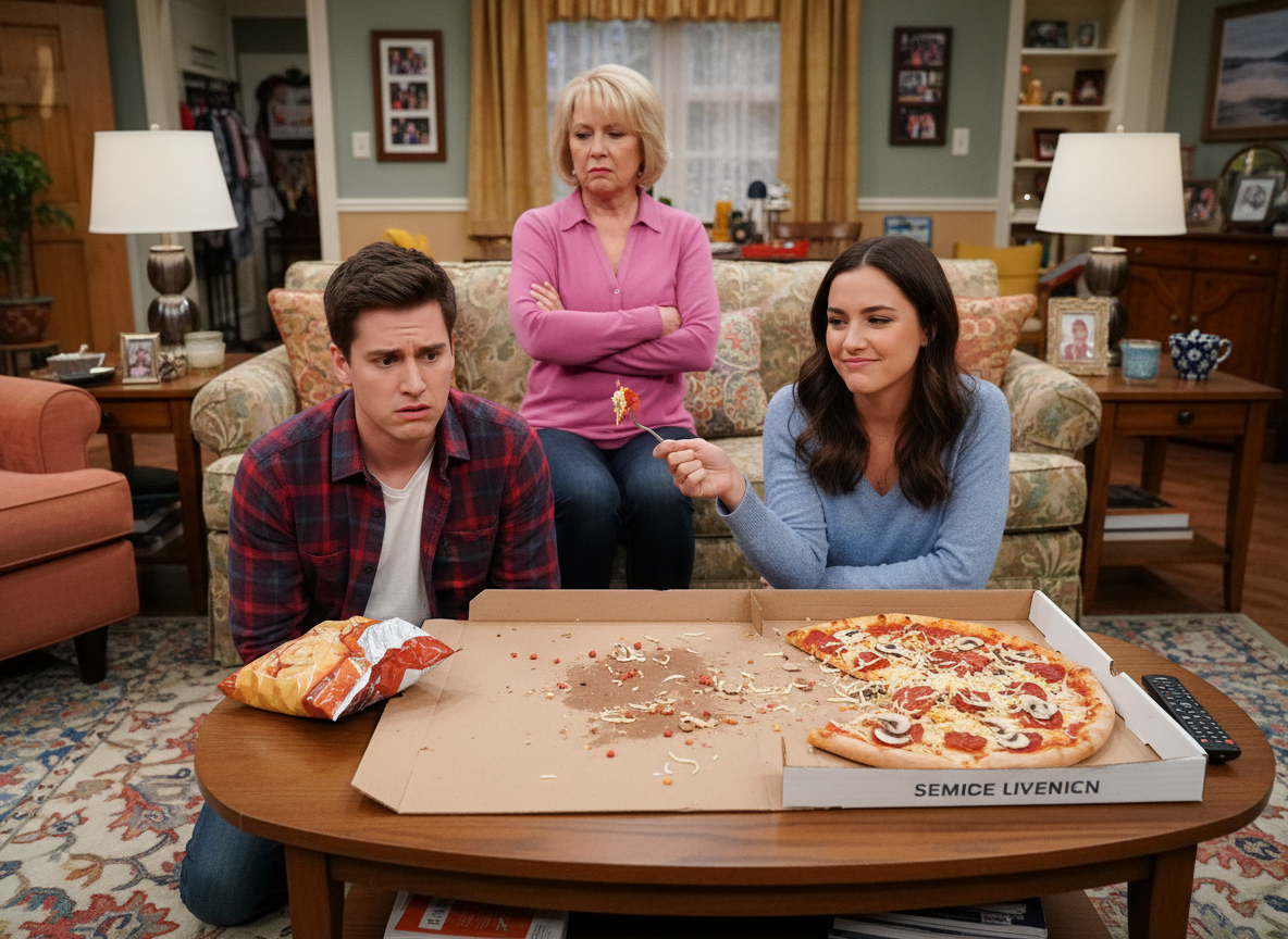 Girl Eats The Toppings From A Leftover Pizza, Wonders Why Her BF Is Upset