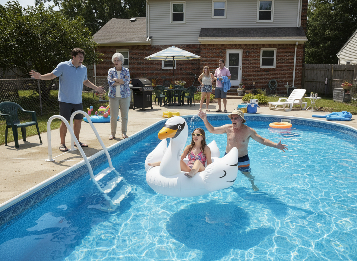 Ent*tled Mom Blasts Sister For Barring Her Diaper-Clad Toddler From Pool Playtime To Avoid Any “Potty Accident”
