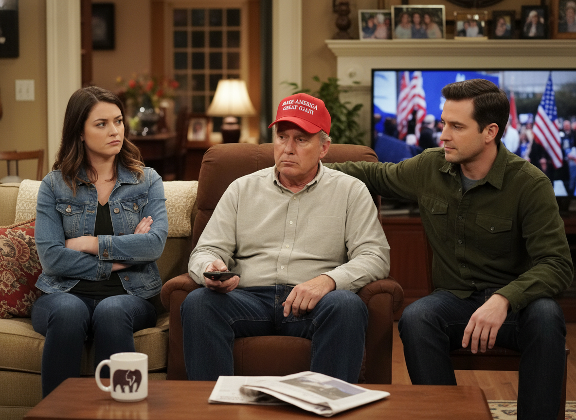 AITA for telling my dad i would not be coming around as often because of his love for Trump? 