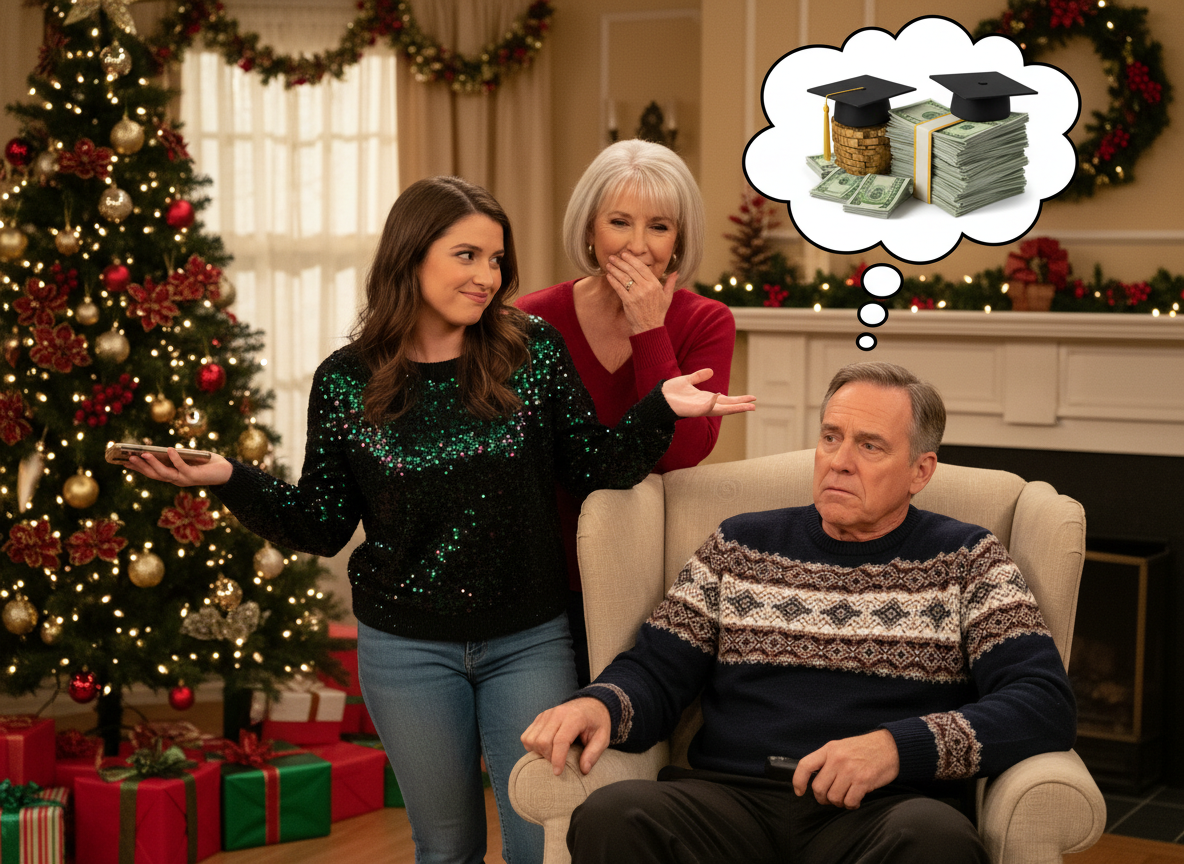 AITA for telling my dad that I'll GLADLY spend christmas with him if he gives me back my college fund as a christmas gift?